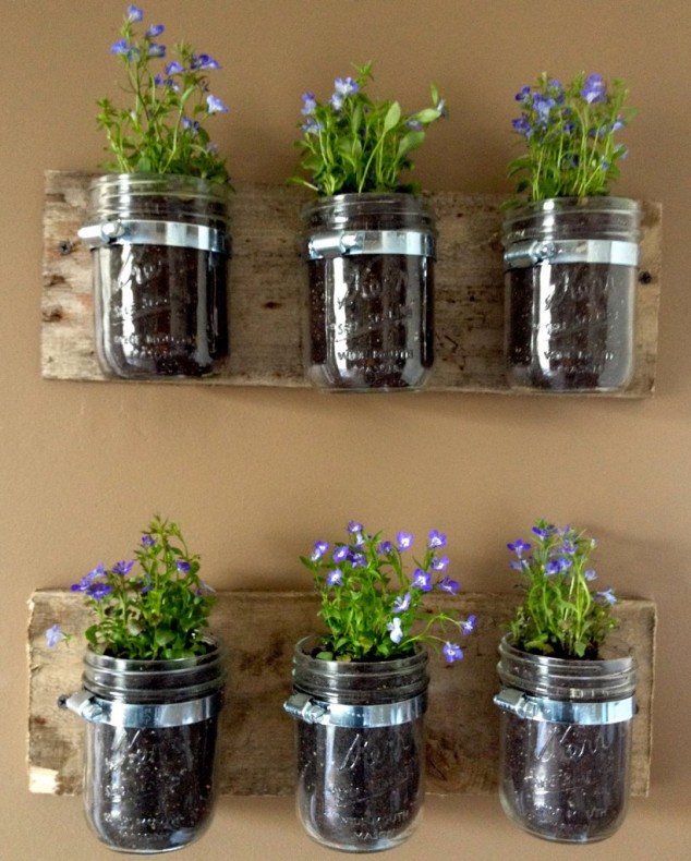 27 Simply Brilliant Up cycling Ideas That Will Make a Difference in Your Home usefuldiyprojects.com decor 19 634x790 15 Simple But Creative DIY Ideas To Grow Plants And Decorate Your Home And Garden
