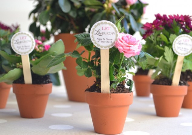 13 Inspiring Projects That Use Mini Terracotta Pots e17aa101001a702d09242e96ddfcbd7c 634x447 13 Inspiring Projects That Use Mini Terracotta Pots