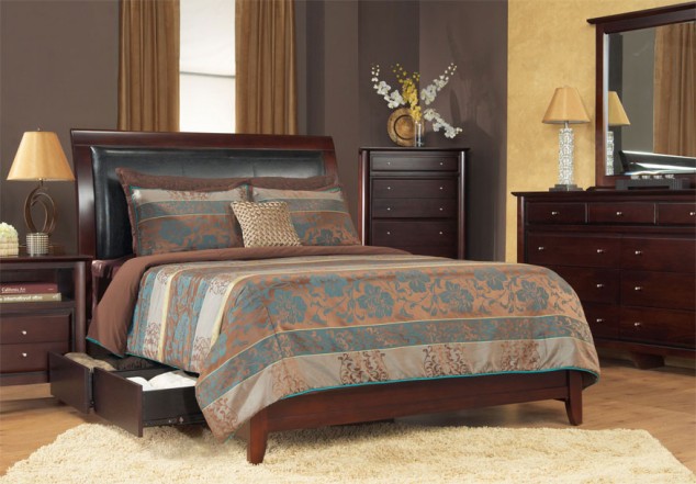 manhattan bed opend lg 634x441 12 Ideas For Beds With Drawers To Get Extra Storage Space In Your Bedroom
