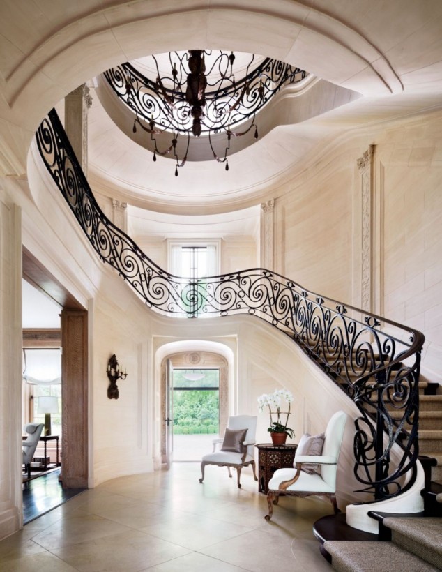 villa maria entrance hall 634x820 18 Awesome Foyer Designs That Will Help You Personalize Your Entrance