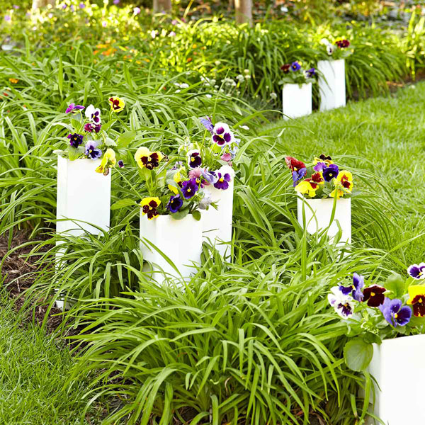 12 Original PVC Pipe Planters To Liven Up Your Garden 425d9ec54ec97a1a41e2c3757823fc8d 12 Original PVC Pipe Planters To Liven Up Your Garden