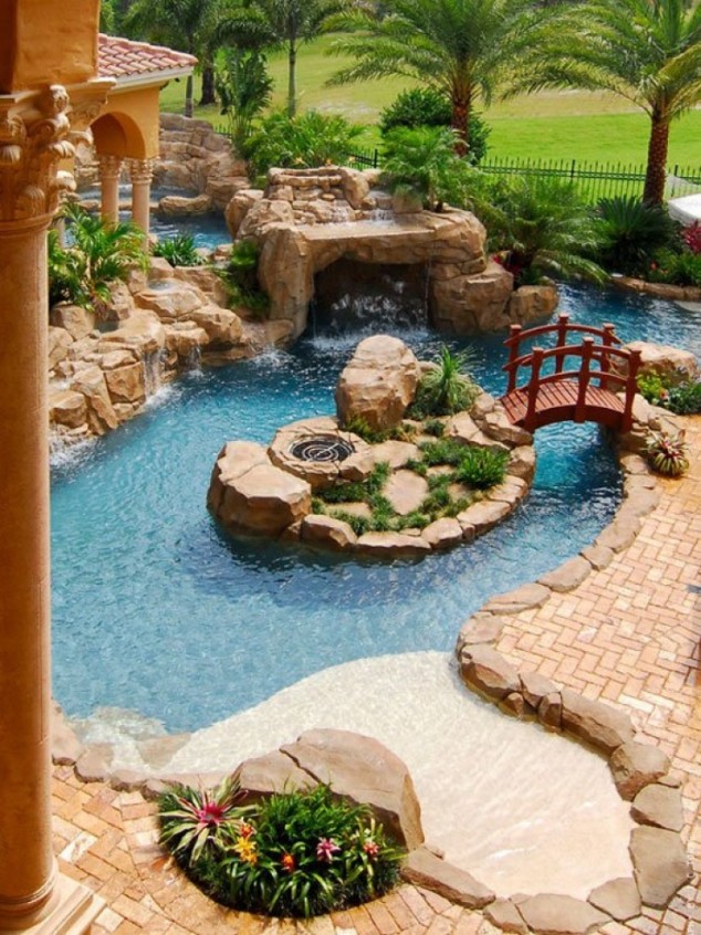 18 Lovely Ponds And Water Gardens For Your Backyard 740 espacebuzz54ef0f5661804 634x846 18 Lovely Ponds And Water Gardens For Your Backyard