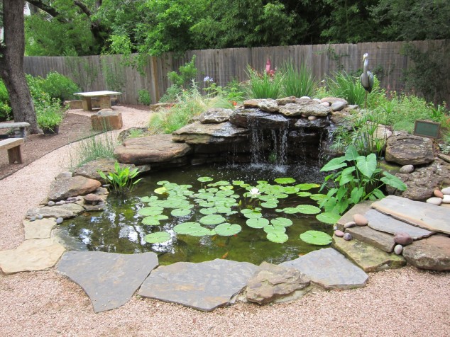 18 Lovely Ponds And Water Gardens For Your Backyard 7918f3f6b99b 634x476 18 Lovely Ponds And Water Gardens For Your Backyard