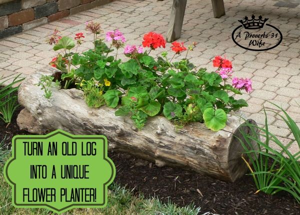 15 Fantastic DIY Home And Garden Wood Log Decorations Rustic2BLog2B12B252842529 15 Fantastic DIY Home And Garden Wood Log Decorations