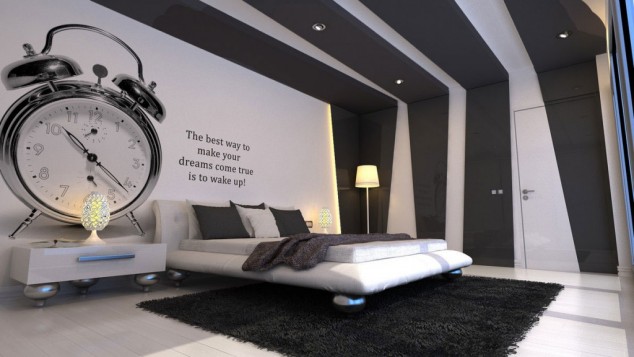 13 Vibrant Wall Designs To Beautify The Bedroom cool bedroom modern home design style cool bedroom ideas on bedroom new 1024x576 634x357 13 Vibrant Wall Designs To Beautify The Bedroom