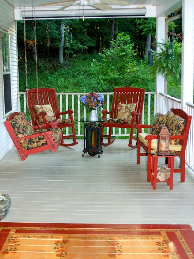  16 Adorable Colorful Porch Designs For Creating A Welcoming Atmosphere