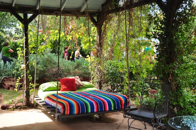 15 Relaxing Hanging Beds For Absolute Enjoyment sanchez outdoor bed 202767273 634x421 15 Relaxing Hanging Beds For Absolute Enjoyment