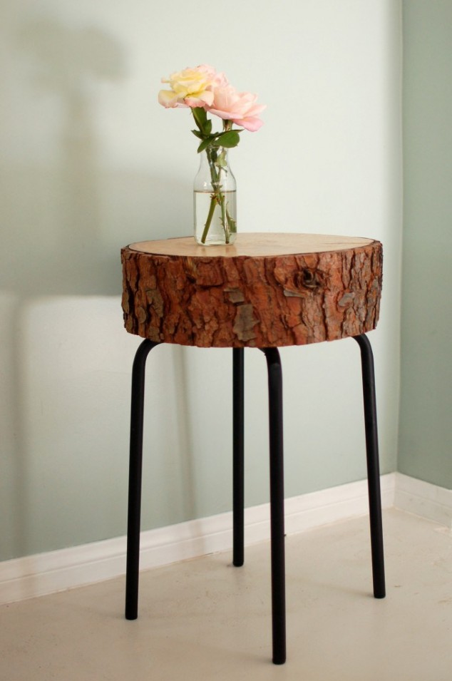 15 Fantastic DIY Home And Garden Wood Log Decorations seakettle 634x955 15 Fantastic DIY Home And Garden Wood Log Decorations