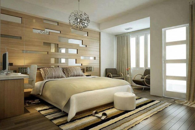 17 Well Designed Bedroom Headboard Walls 005 634x423 17 Well Designed Bedroom Headboard Walls