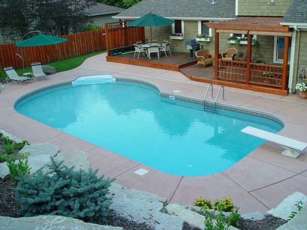 205e7c01b462b490f242794aedac0722 634x476 16 Relaxing Backyard Swimming Pool Designs