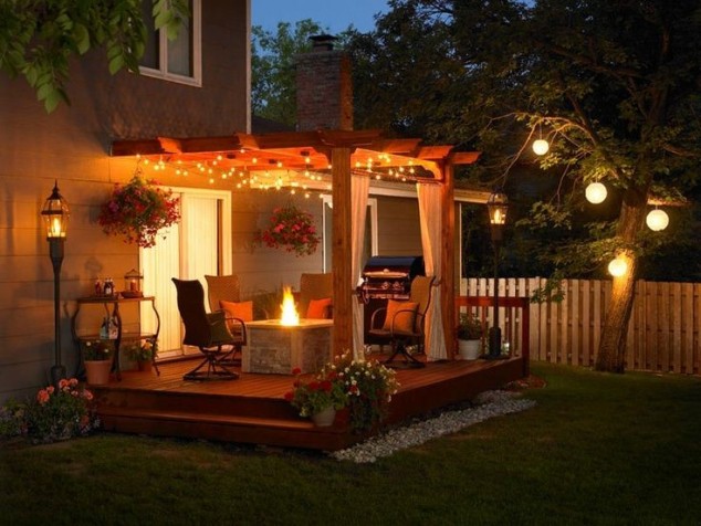 17 Inspiring Backyard Lighting Ideas 542 634x476 17 Inspiring Backyard Lighting Ideas