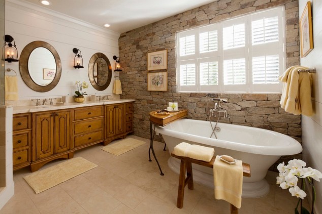 10 Amazing Rustic Bathroom Design Ideas D98AD8B6D98AD98120D8A7D984D8AFD98AD983D988D8B120D8A7D984D8ADD8ACD8B1D98A20D984D985D8B3D8A920D985D98620D8A7D984D8B7D8A8D98AD8B9D8A920D8B9D984D98920D8A7D984D985D986D8B2D984 634x423 10 Amazing Rustic Bathroom Design Ideas