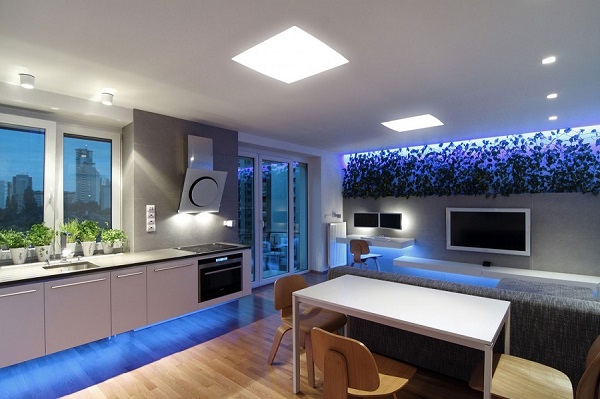 LED Lights Apartment Design 15 Adorable LED Lighting Ideas For The Interior Design