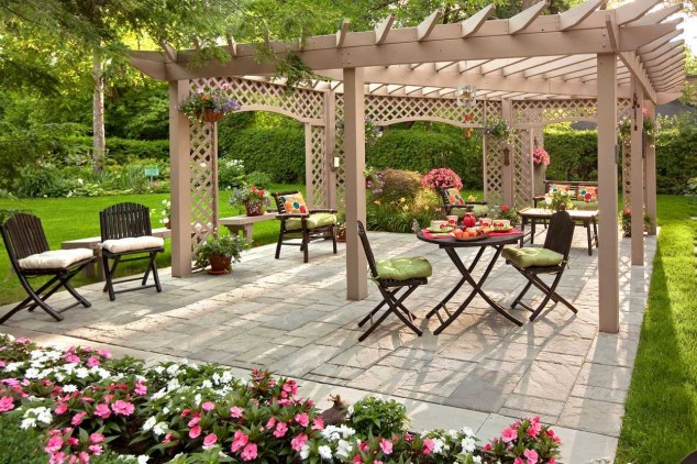 13 Fantastic Pergola Ideas To Get Inspiration From beautiful garden design studio 634x422 13 Fantastic Pergola Ideas To Get Inspiration From