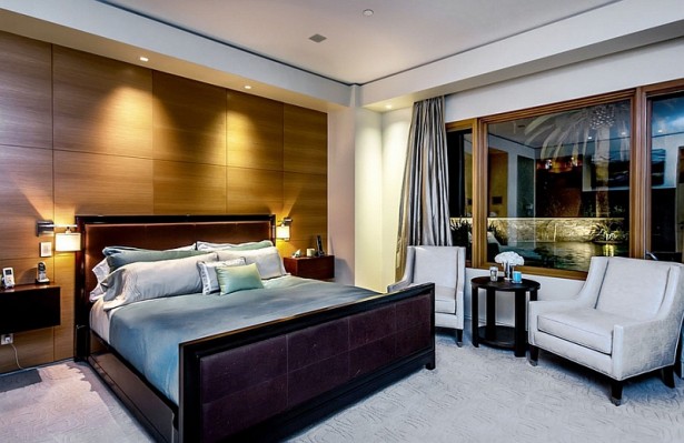 contemporary bedroom furniture sets  17 Well Designed Bedroom Headboard Walls