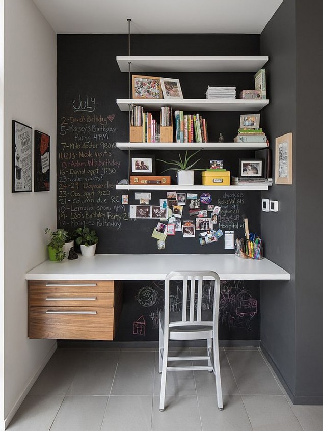 15 Home Office Ideas To Get Inspiration From organizacao home office prateleiras 1 634x846 15 Home Office Ideas To Get Inspiration From