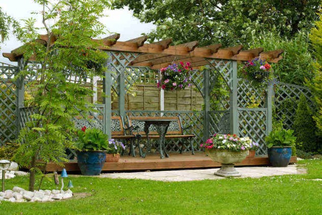 13 Fantastic Pergola Ideas To Get Inspiration From pergola design 634x424 13 Fantastic Pergola Ideas To Get Inspiration From