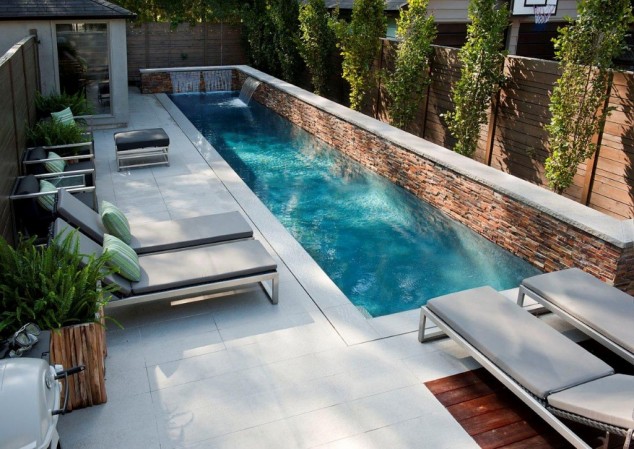 pool patio resurfacing ideas 634x449 16 Relaxing Backyard Swimming Pool Designs