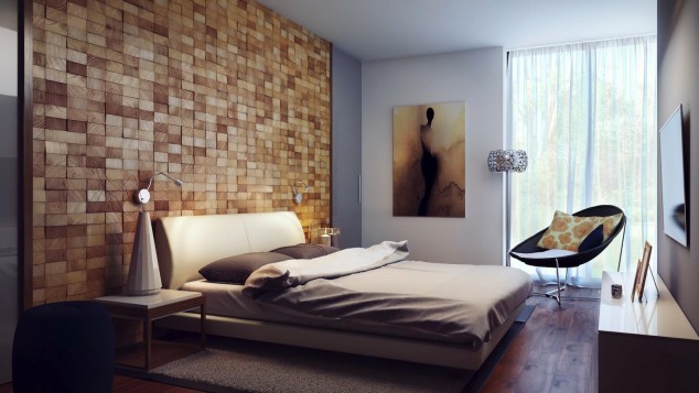 wood wall designs ideas interior wood wall designs 137950cf59d65030 634x357 17 Well Designed Bedroom Headboard Walls