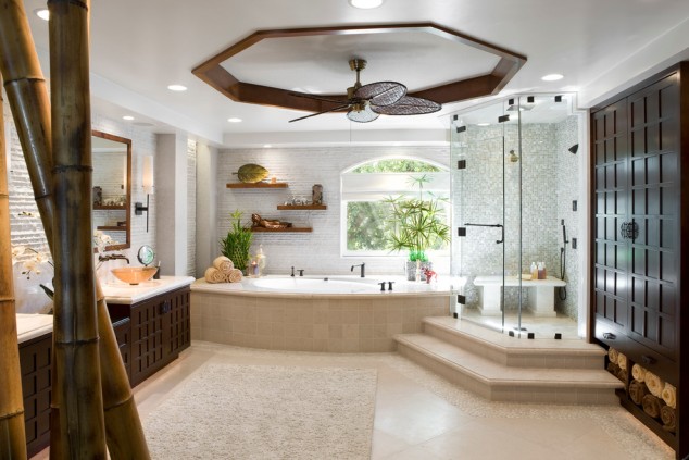 17 Asian Bathroom Designs To Give You A Relaxing Experience Bagni Moderni Zen 11 634x423 17 Asian Bathroom Designs To Give You A Relaxing Experience