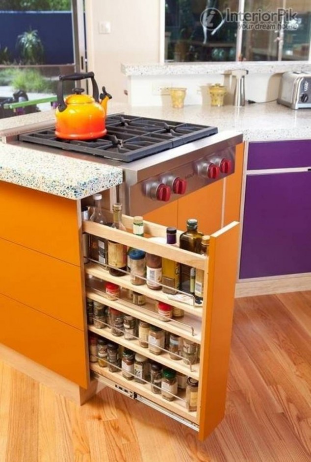 17 Creative Ideas That Can Help You to Save Some Space in Your Kitchen corner pullout shelves amazing kitchen storage 700x1040 634x942 17 Creative Ideas That Can Help You to Save Some Space in Your Kitchen