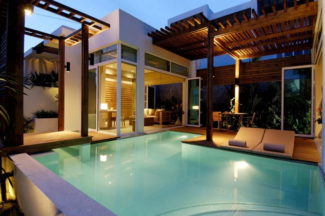 10+ Ideas For Wonderful Mini Swimming Pools In Your Back Yard desain kolam renang 4 634x422 10+ Ideas For Wonderful Mini Swimming Pools In Your Back Yard