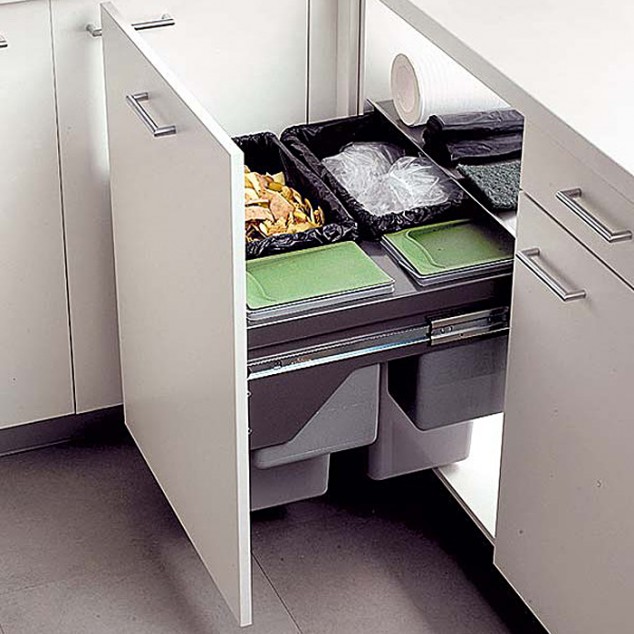 17 Creative Ideas That Can Help You to Save Some Space in Your Kitchen kitchen drow organisation ideas 18 634x634 17 Creative Ideas That Can Help You to Save Some Space in Your Kitchen