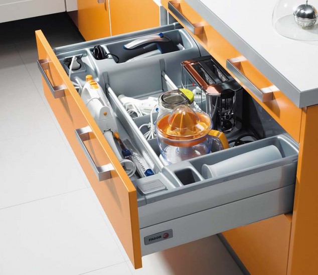 17 Creative Ideas That Can Help You to Save Some Space in Your Kitchen kitchen drow organisation ideas 31 634x549 17 Creative Ideas That Can Help You to Save Some Space in Your Kitchen