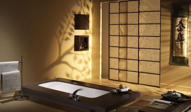 modern bathroom design asian style japanese soaking tubs 20 17 Asian Bathroom Designs To Give You A Relaxing Experience