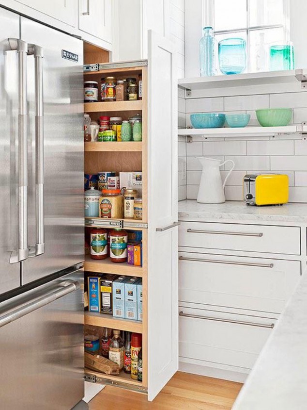 17 Creative Ideas That Can Help You to Save Some Space in Your Kitchen tiny kitchen 2 634x845 17 Creative Ideas That Can Help You to Save Some Space in Your Kitchen