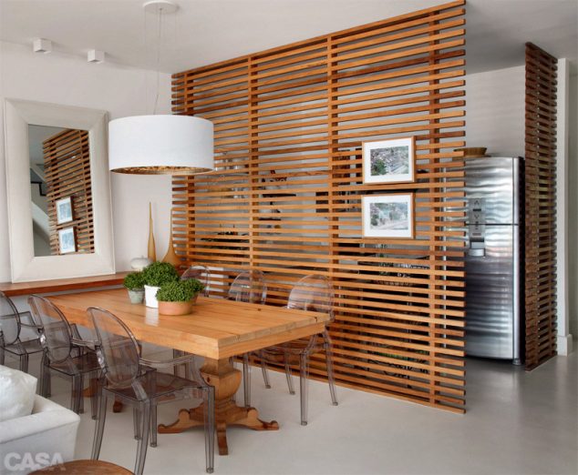 claustra bois interieur 634x522 12 Ideas How To Use Wooden Screens For Indoor And Outdoor