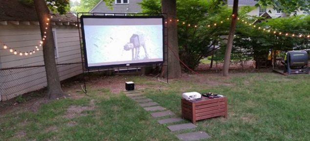 12 Open Air Cinema Ideas For Romantic Summer Evening 20140711 200528 gear and screen 634x289 12 Open Air Cinema Ideas For Romantic Summer Evening