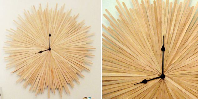 12 Impressive DIY Wall Clock To Look What Time Is It 28 diy clock 634x317 12 Impressive DIY Wall Clock To Look What Time Is It