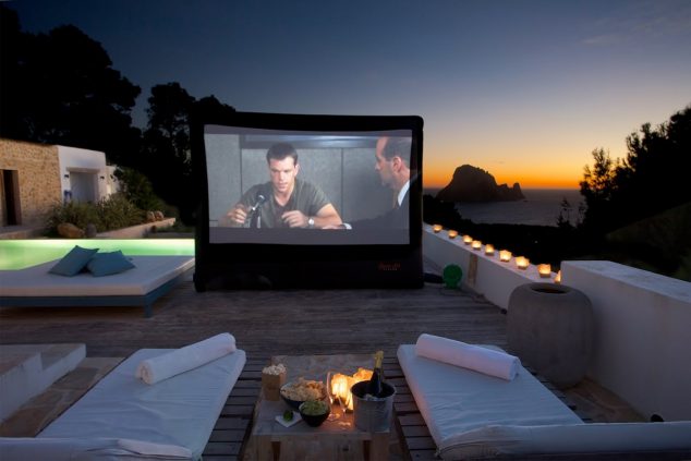 12 Open Air Cinema Ideas For Romantic Summer Evening 4 634x423 12 Open Air Cinema Ideas For Romantic Summer Evening
