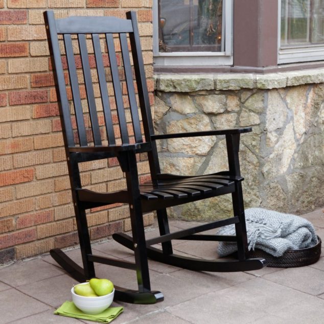 15 Outdoor Rocking Chairs For Front Porch Black Outdoor Rocking Chairs Image 634x634 15 Outdoor Rocking Chairs For Front Porch