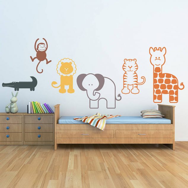 Gallery of Wall Decal for Nursery 634x634 15 Kids Wall Stickers For Your Little Treasures