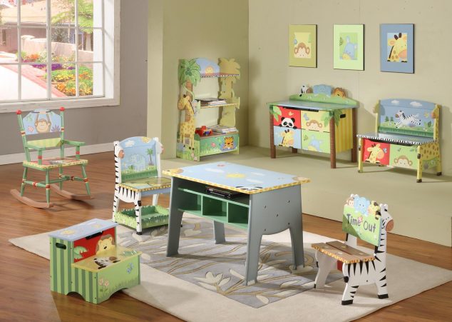Kids Playroom Furniture Theme 634x451 15 Kids Playroom Fantastic Ideas