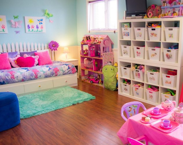 Kids Playroom Storage Ideas 634x502 15 Kids Playroom Fantastic Ideas