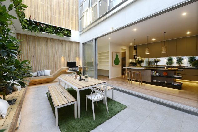 12 Brilliant Open Kitchen Connected With A Terrace For This Season Max and Karstan terrace to kitchen 634x423 12 Brilliant Open Kitchen Connected With A Terrace For This Season