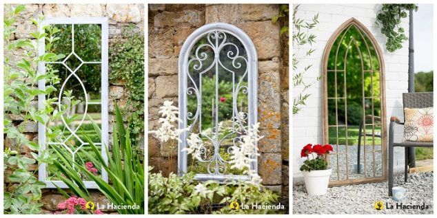 14 Simple But Attractive Garden Doors And Garden Mirrors Miroir de jardin janvier Delamaison.fr 634x317 14 Simple But Attractive Garden Doors And Garden Mirrors