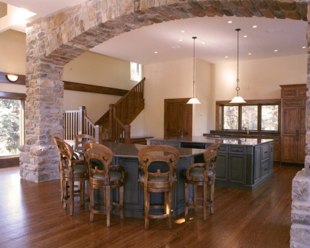  12 Large Stone Archway For Elegant Kitchen Design