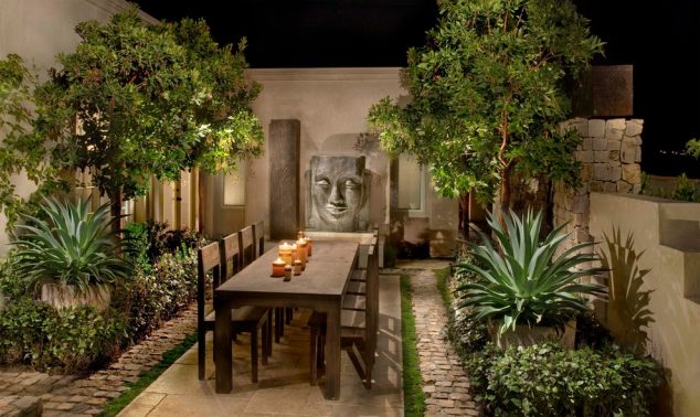 15 Asian Patio Ideas For Gorgeous Backyard Sublime Arbutus Marina decorating ideas for Patio Asian design ideas with Sublime al fresco dining 1 634x378 15 Asian Patio Ideas For Gorgeous Backyard