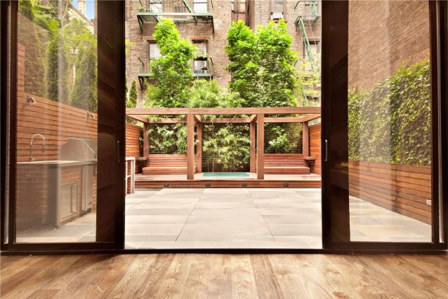 12 Brilliant Open Kitchen Connected With A Terrace For This Season Washington Place New York Terrace Outdoor Kitchen 634x423 12 Brilliant Open Kitchen Connected With A Terrace For This Season