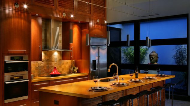 aafa8d57bed224db998dbbf18f627dfe 634x353 13 Glamorous Asian Kitchen Designs For Better Home