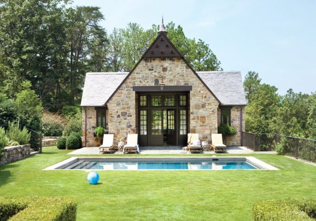 coltharppool 15 0 634x444 15 Cool Pool House With A Bar That You Will Adore It