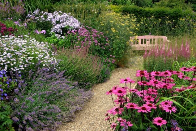 cottage garden paths2 634x425 15 Flower Pathway For Lively Garden That You Must See Today