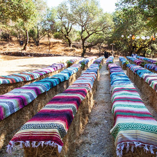 diy outdoor wedding sonoma california diy wedding ceremony seating 634x634 12 Desirable Outdoor Summer Ideas For Giving A New Life To The Old Stuff