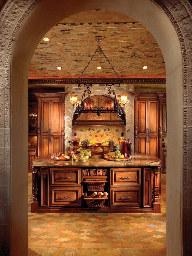 fb6 634x846 12 Large Stone Archway For Elegant Kitchen Design