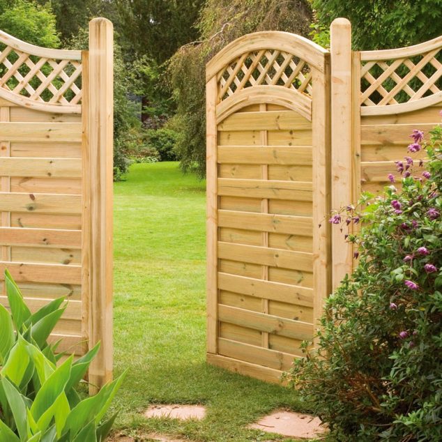 14 Simple But Attractive Garden Doors And Garden Mirrors garden fence gate 710 decorative garden gates fences 800 x 800 634x634 14 Simple But Attractive Garden Doors And Garden Mirrors