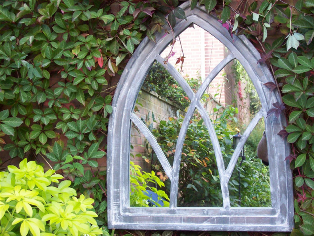 14 Simple But Attractive Garden Doors And Garden Mirrors gothic arch garden mirror outdoor mirror mid grey cms site products images 485 1 779 800 800 False 634x476 14 Simple But Attractive Garden Doors And Garden Mirrors